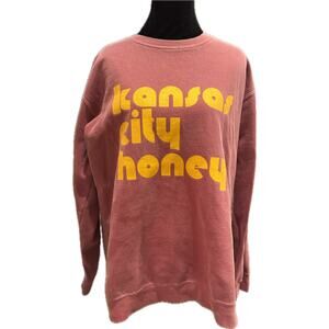 Kansas City Boutique Sweatshirt Distressed Red - S - Great Condition